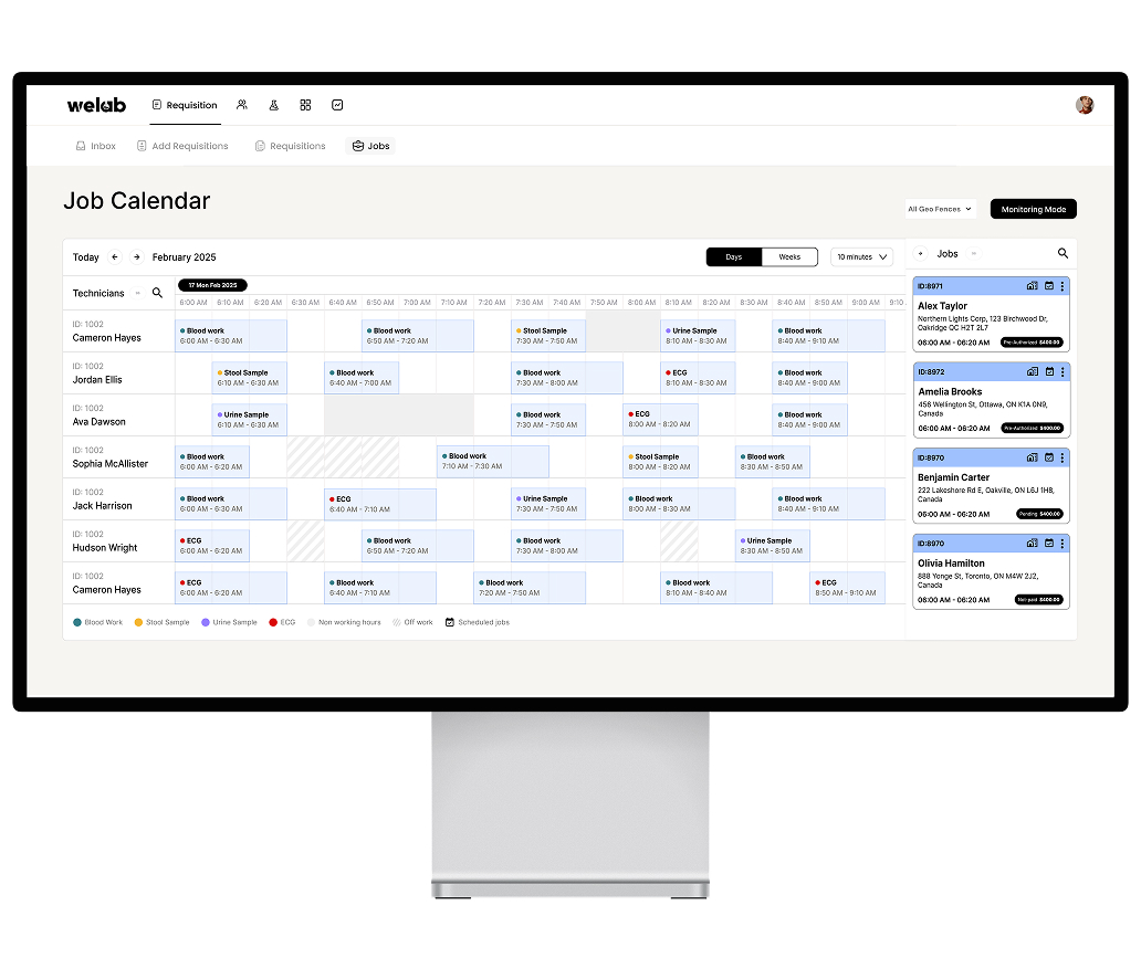 Scheduling Engine