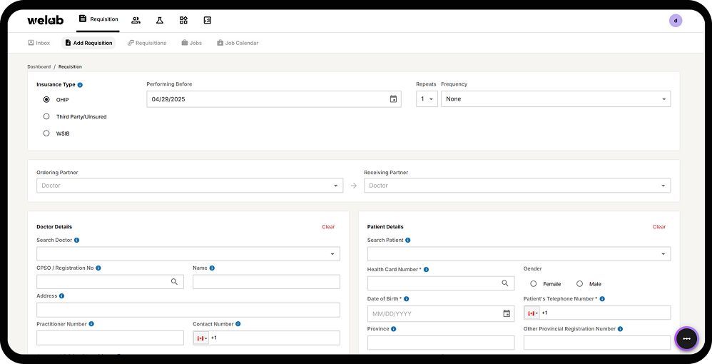 From Requisition to Result, Fully Automated